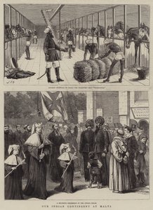 Notre contingent indien à Malte